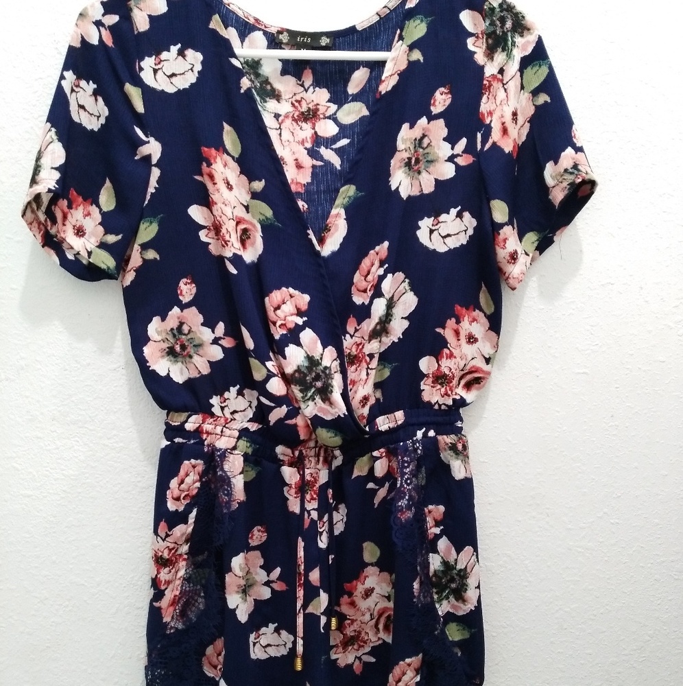 Floral romper